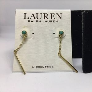 Ralph Lauren Gold Tone Long Link MSRP 38$